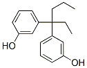 3,3'-dihydroxy-alpha,beta-diethyldiphenylethane Struktur