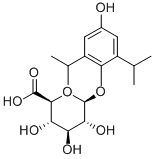 4-Hydroxy Propofol 1-O-b-D-Glucuronide Struktur