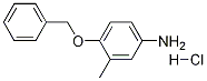 4-(Benzyloxy)-3-methylaniline,HCl Struktur