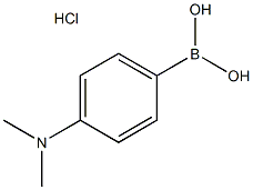 4-(N,N-DiMethylaMino)Phenylboronic Acid Hydrochloride Struktur