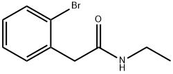 Ethyl2-(2-bromophenyl)acetamide Struktur