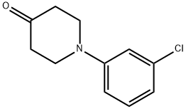 1-(3-CHLORO-PHENYL)-PIPERIDIN-4-ONE Struktur