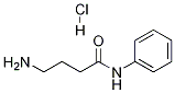 ButanaMide, 4-aMino-N-phenyl-, Monohydrochloride Struktur