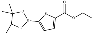 5-(Ethoxycarbonyl)thiophene-2-boronic acid,pinacol ester Struktur