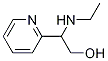 2-(ETHYLAMINO)-2-(PYRIDIN-2-YL)ETHANOL Struktur