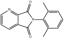 N-(2,6-dimethylphenyl)-2,3-pyridinedicarboximide Struktur