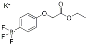 Ethyl phenoxyacetate-4-trifluoroborate potassium salt Struktur