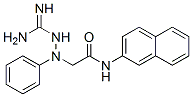 guanidinophenylglycine-2-naphthylamide Struktur