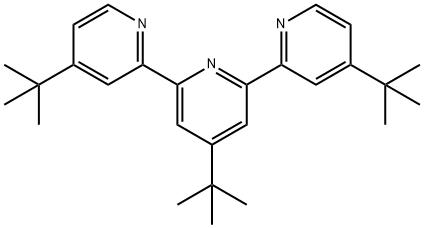 4,4',4''-TRI-TERT-BUTYL-2,2':6',2''-TERPYRIDINE Structure