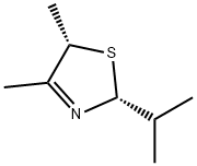 Thiazole, 2,5-dihydro-4,5-dimethyl-2-(1-methylethyl)-, cis- (9CI) Struktur