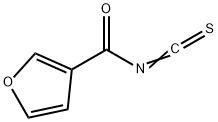 3-Furancarbonylisothiocyanate(9CI) Struktur