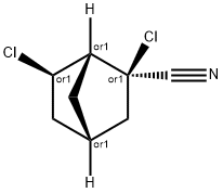 Bicyclo[2.2.1]heptane-2-carbonitrile, 2,6-dichloro-, (exo,exo)- (9CI) Struktur