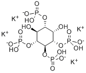 DL-INS 1,3,4,5-TETRAKISPHOSPHATE TETRAPOTASSIUM SALT Struktur