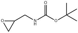 TERT-BUTYL N-(2-OXIRANYLMETHYL)CARBAMATE Struktur