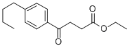 ETHYL 4-(4-N-BUTYLPHENYL)-4-OXOBUTYRATE Struktur