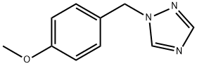 1-(4-METHOXYBENZYL)-1,2,4-TRIAZOLE Struktur