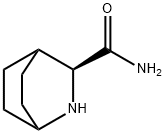 2-Azabicyclo[2.2.2]octane-3-carboxamide,(S)-(9CI) Struktur