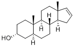 5ALPHA-ANDROST-16-EN-3ALPHA-OL Struktur