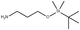 1-Propanamine, 3-[[(1,1-dimethylethyl)dimethylsilyl]oxy]- Struktur