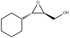 (-)-(2S,3S)-2,3-epoxy-3-cyclohexyl-1-propanol Struktur