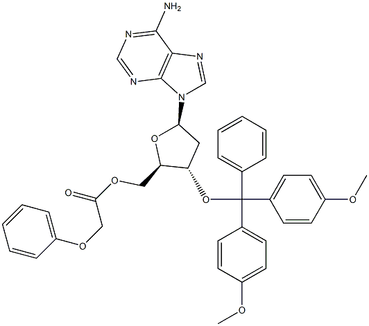 PHEAC-DMT-DEOXYADENOSINE Struktur