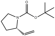 (S)-tert-butyl 2-vinylpyrrolidine-1-carboxylate Struktur