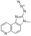 2-AZIDO-3-METHYLIMIDAZO[4,5-F]QUINOLINE Struktur