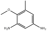 1,3-Benzenediamine,  4-methoxy-5-methyl- Struktur