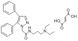 ipazilide fumarate Struktur