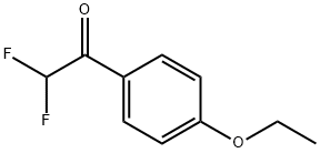 Ethanone, 1-(4-ethoxyphenyl)-2,2-difluoro- (9CI) Struktur