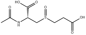 N-acetyl-S-(2-carboxyethyl)cysteine sulfoxide Struktur