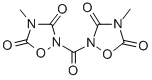 2,2'-CARBONYLBIS(3,5-DIOXO-4-METHYL-1,2,4-OXADIAZOLIDINE) Struktur