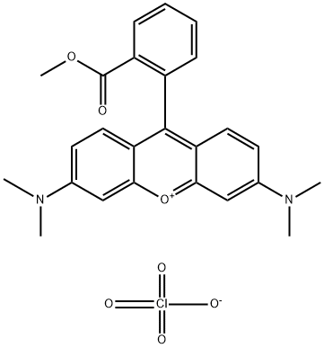 TETRAMETHYLRHODAMINE METHYL ESTER PERCHLORATE Struktur