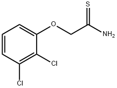 2-(2,3-DICHLOROPHENOXY)THIOACETAMIDE Struktur