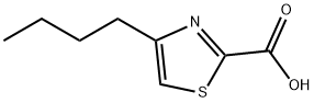 2-Thiazolecarboxylic  acid,4-butyl- Struktur