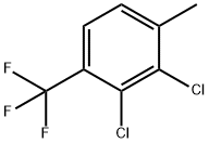 2,3-Dichloro-4-(trifluoromethyl)toluene Struktur