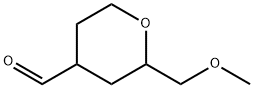 2H-Pyran-4-carboxaldehyde, tetrahydro-2-(methoxymethyl)- (9CI) Struktur