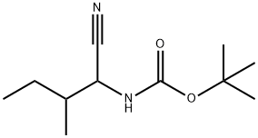 (S)-N-BOC-LEUCINE-NITRILE Struktur