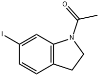 1-ACETYL-6-IODOINDOLINE Struktur