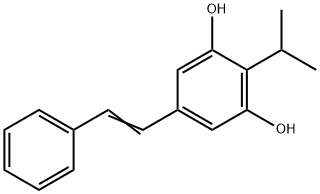 1,3-Benzenediol, 2-(1-Methylethyl)-5-(2-phenylethenyl)-