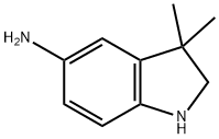 3,3-Dimethylindolin-5-amine Struktur