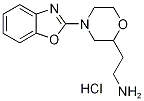 2-[4-(1,3-benzoxazol-2-yl)morpholin-2-yl]ethanamine hydrochloride Struktur