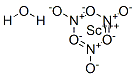 SCANDIUM NITRATE HYDRATE Struktur