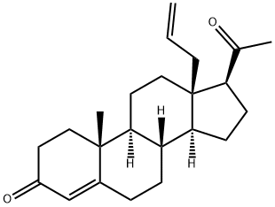 18-ethynylprogesterone Struktur