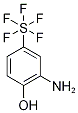 3-Amino-4-hydroxyphenylsulphur pentafluoride Struktur