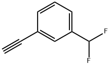 3-(Difluoromethyl)phenylacetylene Struktur