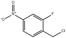 1-(Chloromethyl)-2-fluoro-4-nitrobenzene Struktur