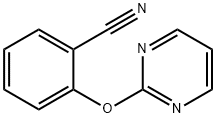 2-(PYRIMIDIN-2-YLOXY)BENZONITRILE Struktur