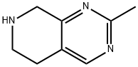 2-Methyl-5,6,7,8-tetrahydropyrido[3,4-d]pyriMidine Struktur