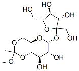 Sucrose 4,6-Methyl Orthoester Struktur